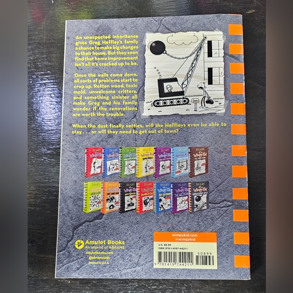 Diary of a whimpy kid books - Picture 5 of 7